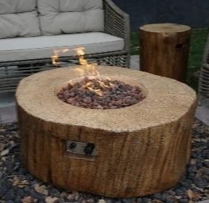 שולחן אש Burning Wood